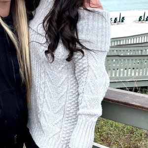 Express Cowl Neck Sweater Dress